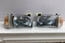 Usado, Conjunto de lâmpada transparente indicador farol Escort MK4 1 x par Ford 86-90 Xr3i RS Turbo comprar usado  Enviando para Brazil