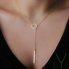 Hoop bar necklace for sale  RAINHAM