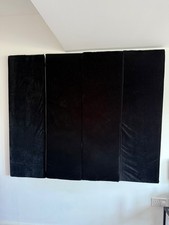 Black padded tall for sale  STAFFORD