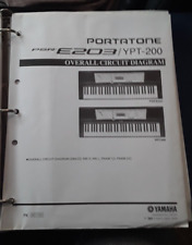 DIAGRAMA DE CIRCUITO GERAL YAMAHA PSR E203 YPT-200 PORTATONE, usado comprar usado  Enviando para Brazil