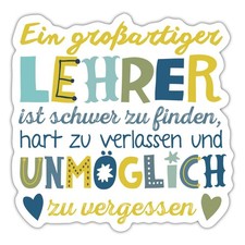 Großartiger lehrer geschenk gebraucht kaufen  Leipzig