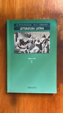 Letteratura latina storia usato  Roma