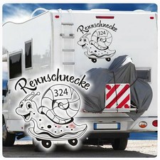 Rennschnecke sticker auto gebraucht kaufen  Darmstadt