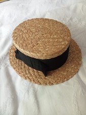 Chapeau canotier paille d'occasion  Sorèze