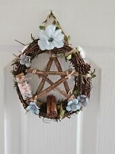 Pentagram wreath wiccan for sale  SPALDING