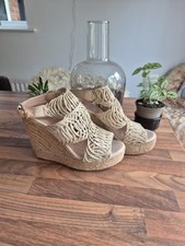 Glamorous platform wedges for sale  SWADLINCOTE