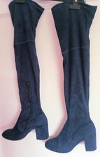 Wildlederstiefel blau neu gebraucht kaufen  Berlin