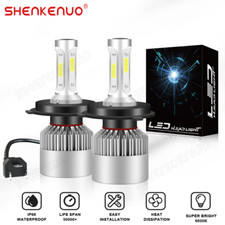 Para 2012 2013 Nissan Navara D40 Faróis Globos Feixe Alto Baixo LED 2x Kit de Lâmpadas comprar usado  Enviando para Brazil