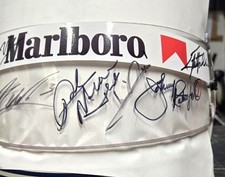 Escudo de capacete de corrida autografado Indy Bell XFM-1. comprar usado  Enviando para Brazil