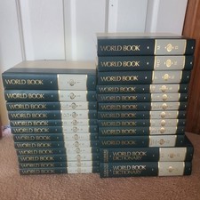 1988 The World Book Encyclopedia 22 Vol. Set w/ 2 Extra Dictionary Volumes, usado comprar usado  Enviando para Brazil