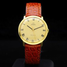 Omega Geneve 60s 18 kt gold 33 mm ref 161033 automatic cal 552  serviced comprar usado  Enviando para Brazil