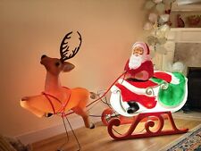 Santa sleigh reindeer for sale  STAMFORD