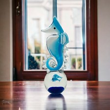 Blue seahorse figurine for sale  Willow Grove