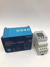 Zegar ORNO PRE-433 DIN TH-35mm, 52 programy, 3 języki, wyświetlacz LED, używany na sprzedaż  PL