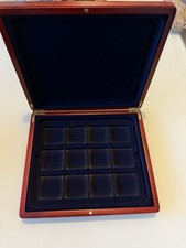Wooden coin display for sale  PORT TALBOT