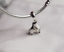 🔅 Autêntico Sterling Silver Roller skate Dangle Charm, usado comprar usado  Enviando para Brazil
