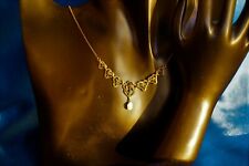 Collier gold perle gebraucht kaufen  Marburg