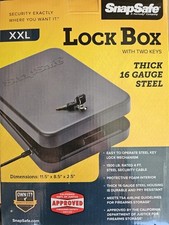 Snapsafe 75220 lock for sale  Davis