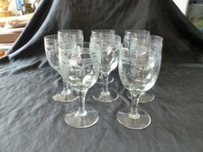 Lot anciens verres d'occasion  Bourg-en-Bresse