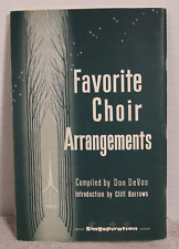 Favorite choir arrangements for sale  Latonia