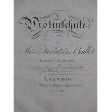 Baillot pierre violinschule d'occasion  Blois