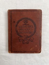 1892 Webster's Primary School Dictionary -400 Illustrations HC American Book CO comprar usado  Enviando para Brazil
