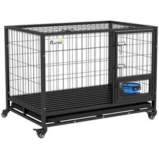 Pawhut dog crate for sale  GREENFORD