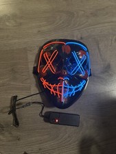 Led grusel maske gebraucht kaufen  Eschweiler
