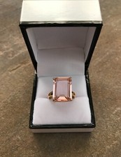 Pink morganite ladies for sale  HENLEY-ON-THAMES