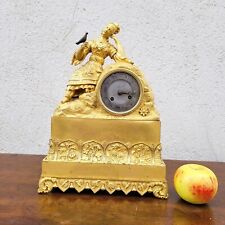 Pendule bronze doré d'occasion  Saint-Ouen