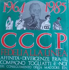 Vinile cccp 1964 usato  Valdastico