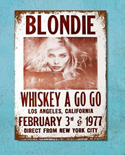 Blondie tour poster for sale  BIRMINGHAM