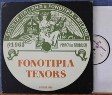 Fonotipia Tenors, vol. 1. Caixa Rubini RS 309 (5). Quase perfeito comprar usado  Enviando para Brazil
