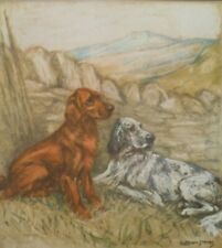 Setter dog print for sale  MORPETH