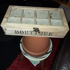 Boutique wooden box for sale  REDHILL