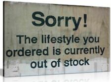 Banksy lifestyle quote for sale  LONDON
