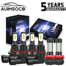 Kit de lâmpadas de faróis de neblina de LED branco 6000K para Mitsubishi Lancer 2008-2017 comprar usado  Enviando para Brazil