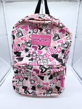 Mochila escolar Jansport coração rosa comprar usado  Enviando para Brazil