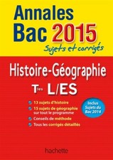 Annales bac 2015 d'occasion  France