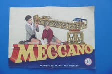 Meccano construction manual d'occasion  Expédié en Belgium