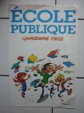Franquin affiche ecole d'occasion  Metz-