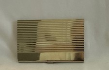 Porta-cartão de visita vintage art déco tom prata comprar usado Porta-cartão de visita vintage art déco tom prata comprar usado  Enviando para Brazil