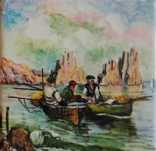 Ceramica maiolica bomboniere usato  Zane