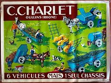 Affiche charlet oullins d'occasion  Paris XVIII