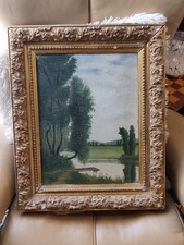 Tableau huile toile d'occasion  Gourdon