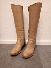 Absatzstiefel damen cognacfarb gebraucht kaufen  Marienberg, Pobershau