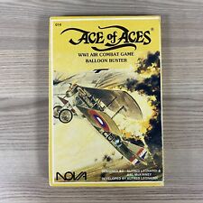 ACE OF ACES WW1 JOGO DE COMBATE AÉREO BALÃO BUSTER CARTÃO DE ESTRATÉGIA GUERRA 1985 NOVOS JOGOS comprar usado  Enviando para Brazil