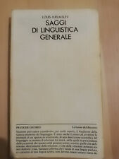 Saggi linguistica generale usato  Torri in Sabina