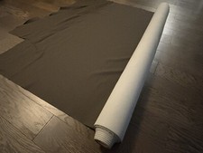 Tecido de vinil texturizado marrom designer remanescente rolo grande 8 jardas plissado, usado comprar usado  Enviando para Brazil