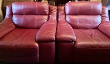 Leather sofa piece for sale  DUDLEY